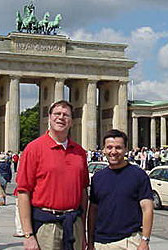 Paul and Mikhail in Germany
